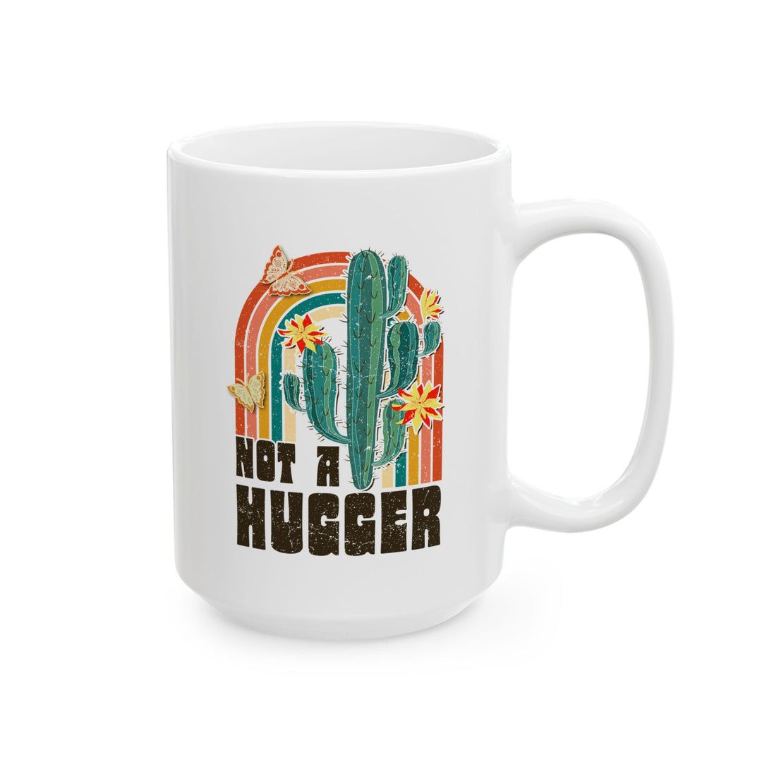 Cactus Hunter Ceramic Mug - Nature Lover's Gift, Perfect for Coffee & Tea Enthusiasts