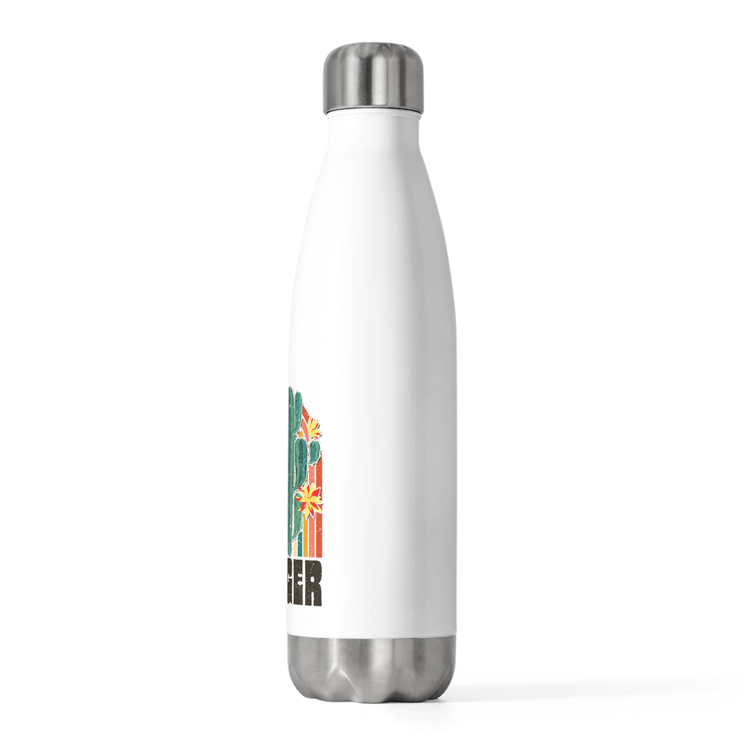 Not a Hugger Cactus 20oz Insulated Bottle Perfect for Plant Lovers and Nature Enthusiasts