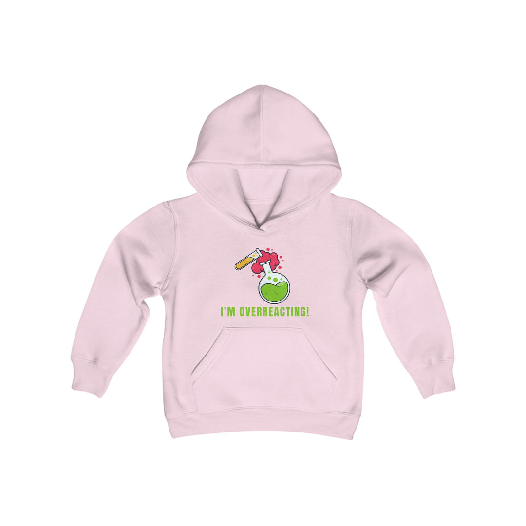 Funny Youth Hoodie I'm Overreacting Perfect for Kids, Gifts, Casual Wear, Birthday and Holiday Celebrations