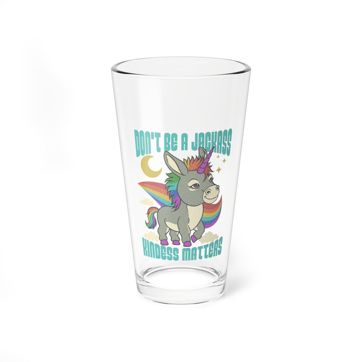 Funny Unicorn Mixing Glass - 16oz, Perfect Gift for Unicorn Lovers, Home Barware, Birthday Gift, Kitchen Decor, Unique Glassware