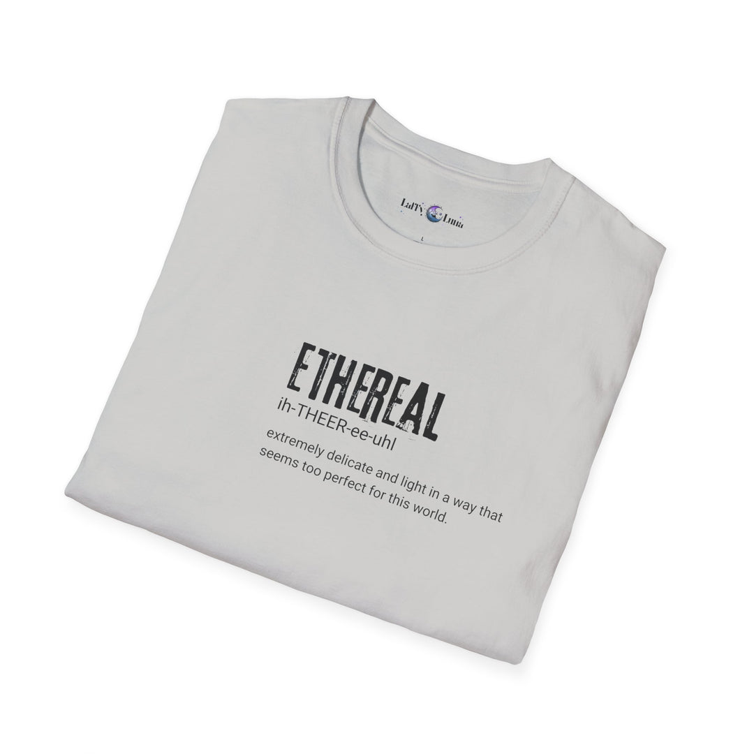 Ethereal Unisex Softstyle T-Shirt, Lightweight Tee for Dreamers, Casual Wear, Gifts for Her, Spiritual Fashion, Unique Graphic Shirt