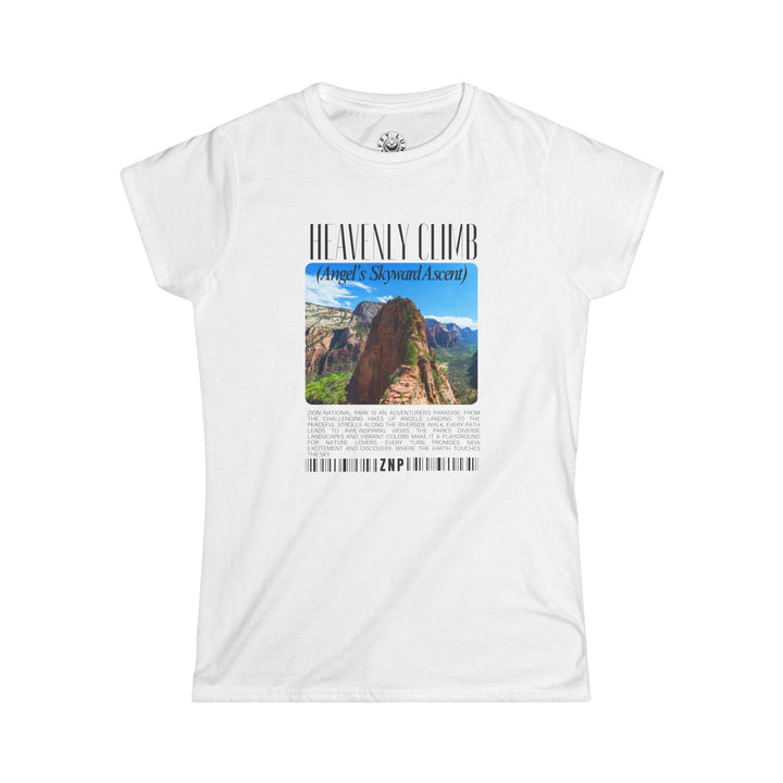 Women's Softstyle Tee Zion National Park