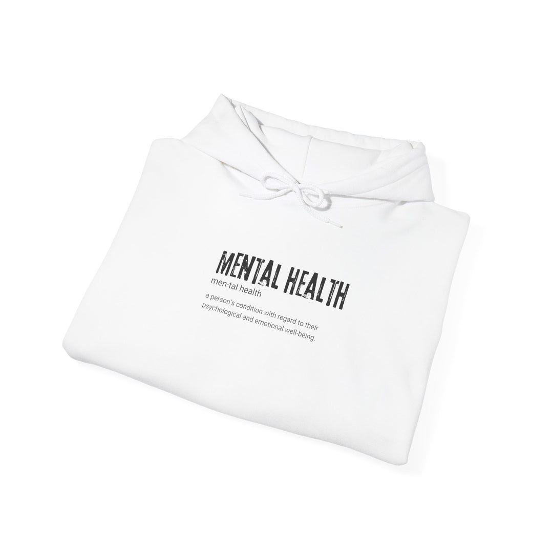 Mental Health Awareness Hoodie, Cozy Unisex Sweatshirt, Comfort for Mental Wellness, Gifts for Friends, Self-Care Apparel