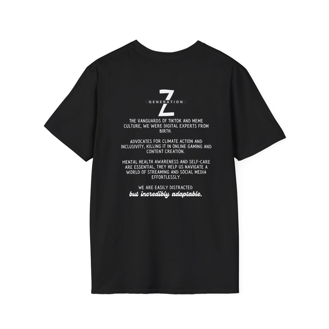 Digital Expert Softstyle T-Shirt - Climate Action & Inclusivity Advocate Tee Funny - Ideal for TikTok, Meme Culture, Online Gaming