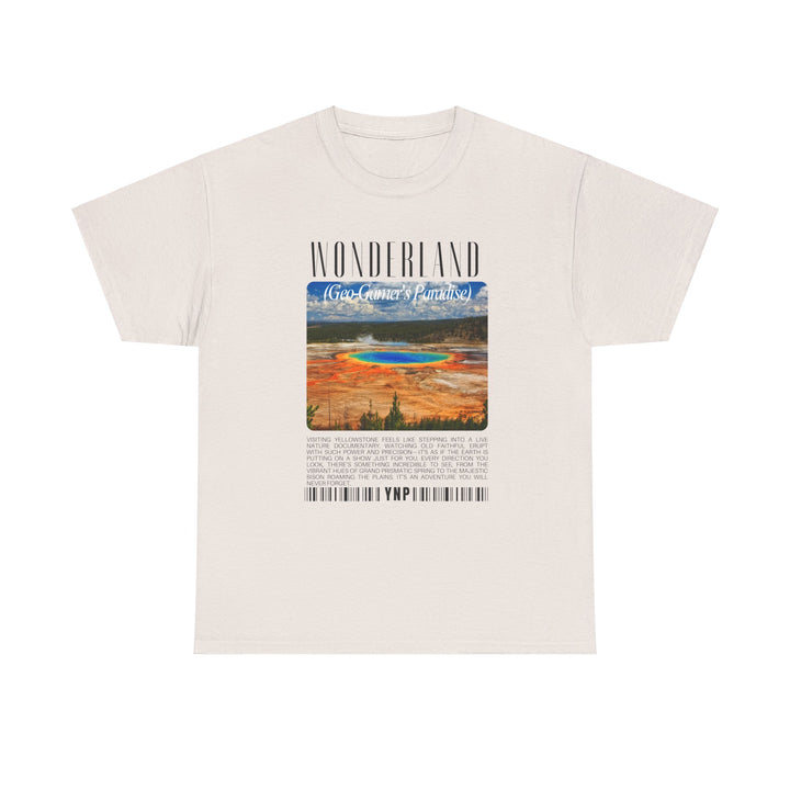 Old Faithful Geysers Yellowstone Tee - Wonderland Graphic Tee - Nature Inspired Unisex T-Shirt for Casual Wear and Outdoor Adventures