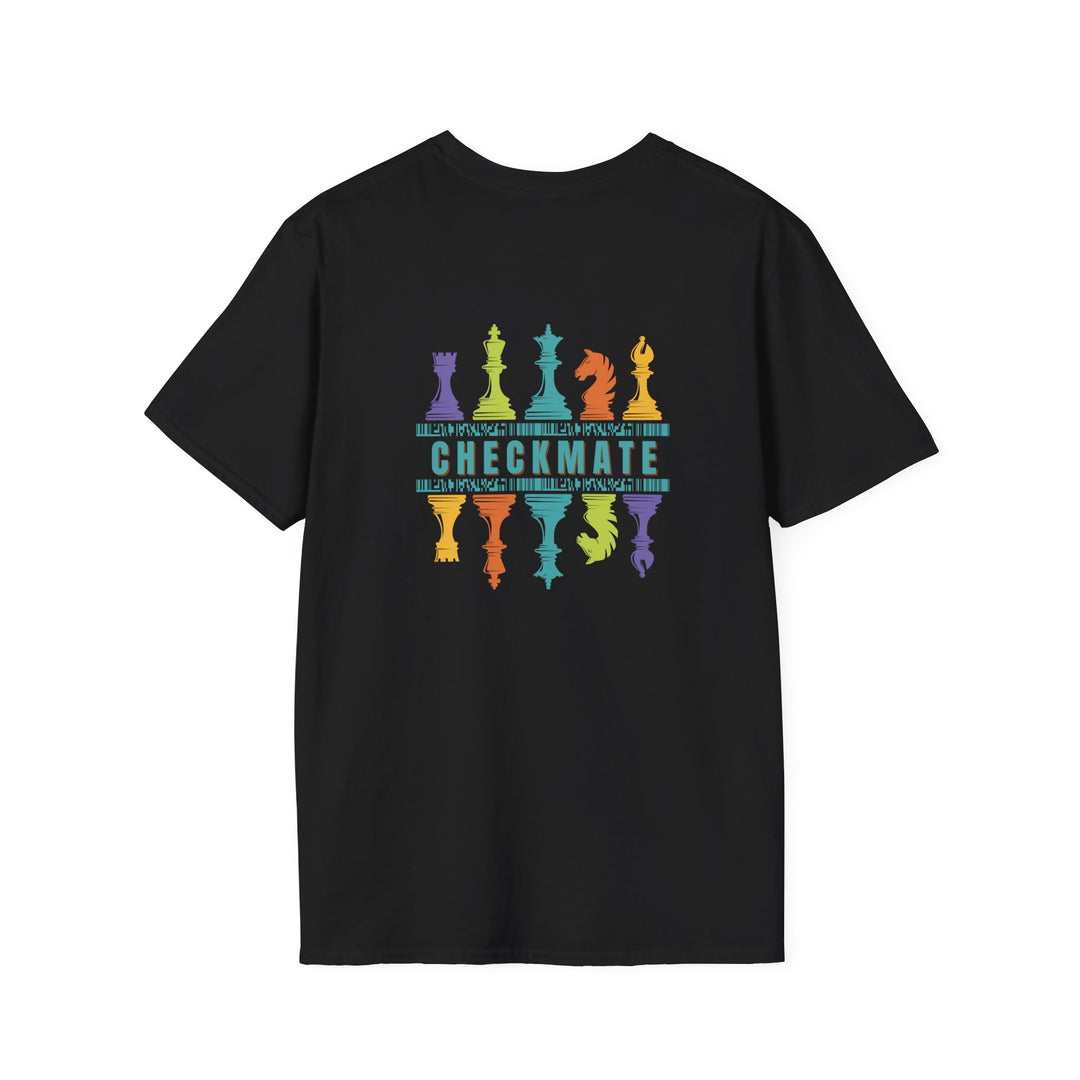 Check Mate Chess Unisex T-Shirt | Gift for Chess Lovers, Casual Wear, Game Night Outfit, Unique Sports Apparel