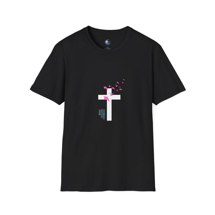 Unisex Softstyle T-Shirt with Inspirational Design - Perfect for Everyday Wear - Comfortable and Sustainable Fashion for Religious Events