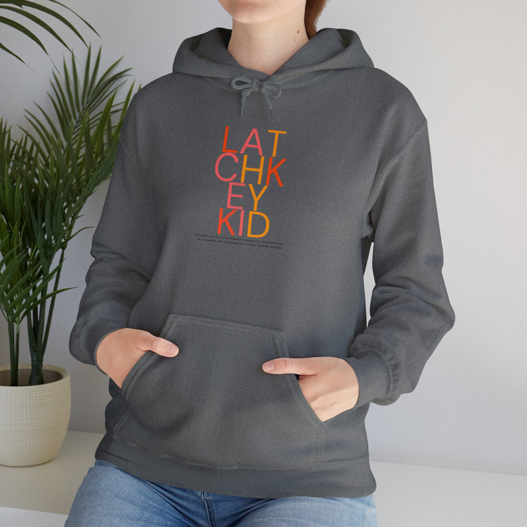 Latchkey Kid Hoodie | Unisex Heavy Blend™ Pullover Sweatshirt for Comfort and Style