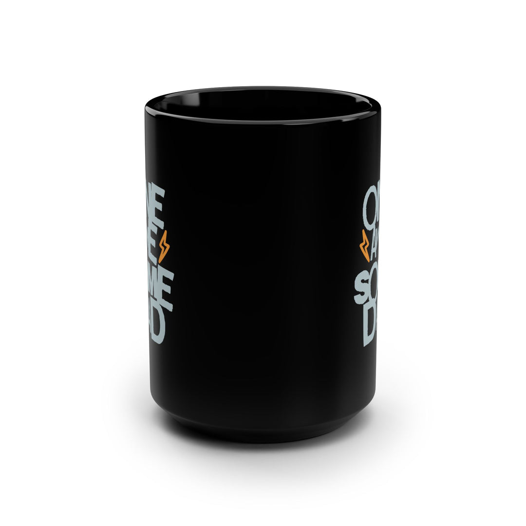 One Awesome Dad Black Mug - Perfect Gift for Father's Day, Birthdays, Coffee Lovers, Dad's Appreciation