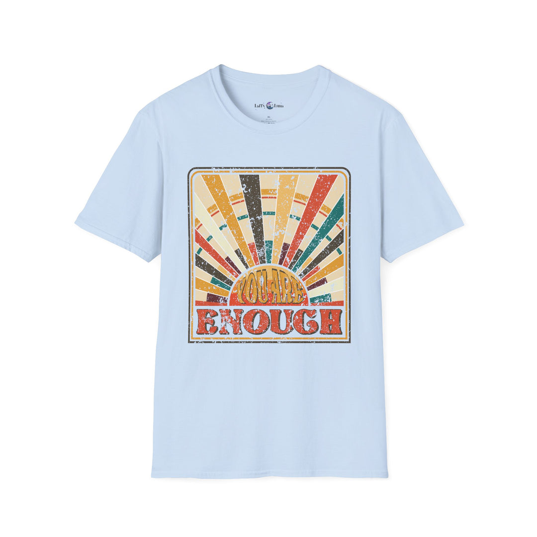 You Are Enough Vintage Inspired Unisex Softstyle T-Shirt