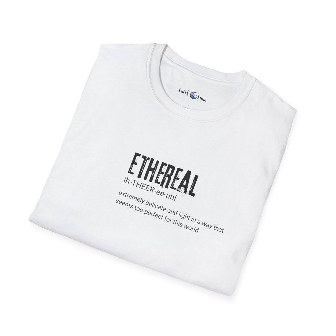 Ethereal Unisex Softstyle T-Shirt, Lightweight Tee for Dreamers, Casual Wear, Gifts for Her, Spiritual Fashion, Unique Graphic Shirt