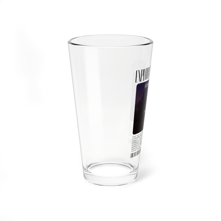 Glass Tumbler - Contemplation of Extraterrestrial Life Design