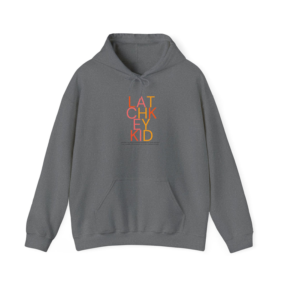 Latchkey Kid Hoodie | Unisex Heavy Blend™ Pullover Sweatshirt for Comfort and Style