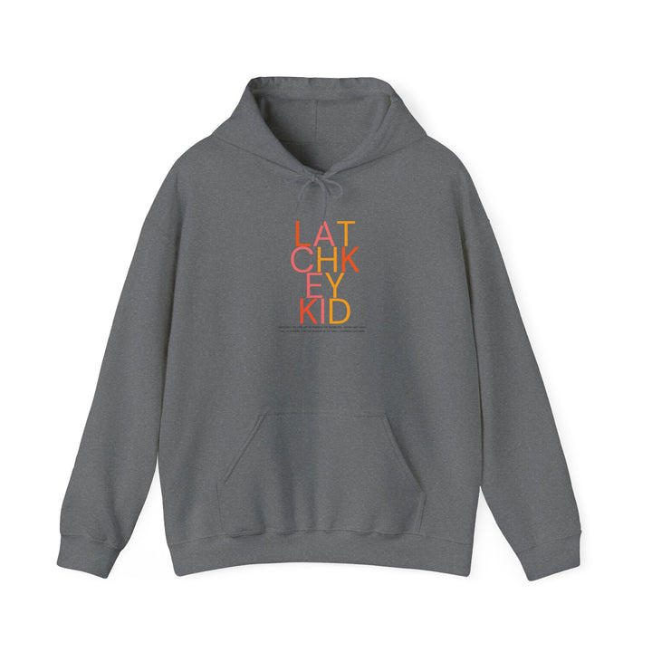 Latchkey Kid Hoodie | Unisex Heavy Blend™ Pullover Sweatshirt for Comfort and Style