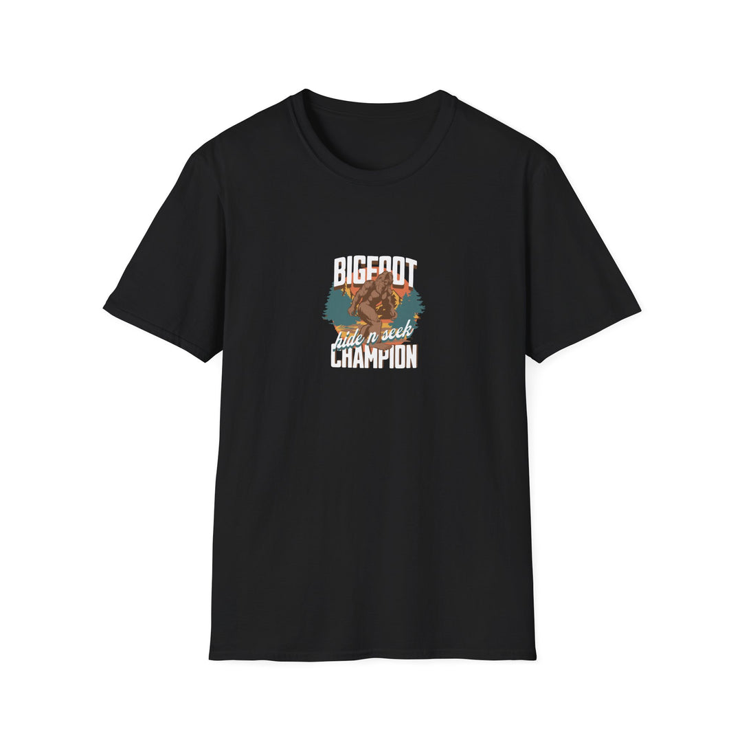 Bigfoot Hide and Seek Champion Unisex Softstyle T-Shirt