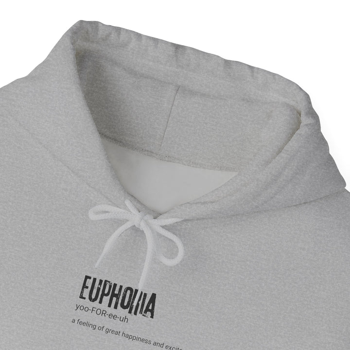 Euphoria Unisex Heavy Blend Hoodie | Cozy Unisex Sweatshirt for Relaxation, Perfect Gift for Birthdays, Casual Wear, Self-Care, Chill Days