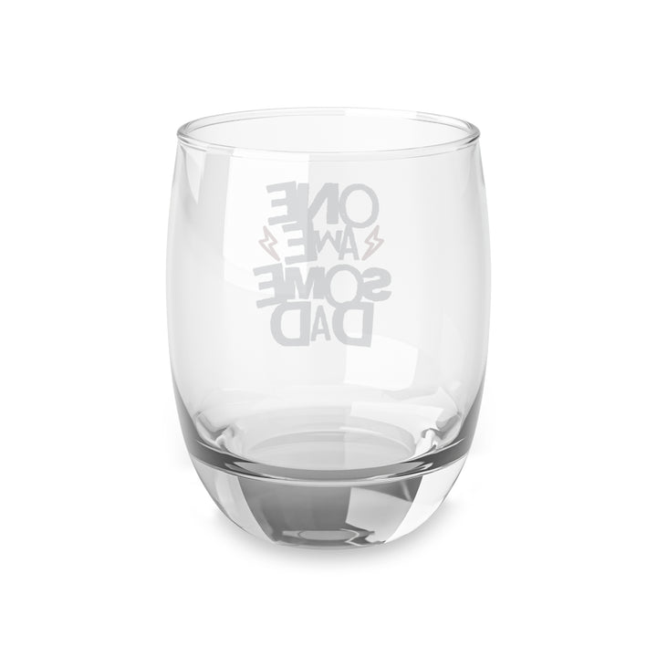 Personalized Whiskey Glass, Perfect Gift for Dad, Birthday, Father's Day, Engraved Glass, Unique Barware