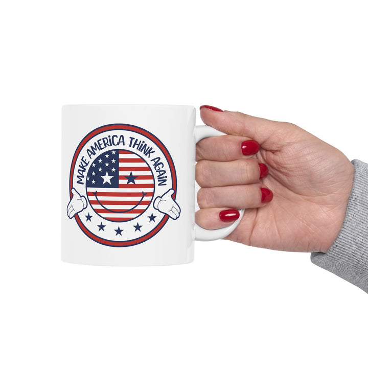 Patriotic Ceramic Mug - "Make America Great Again" Design - 11oz or 15oz