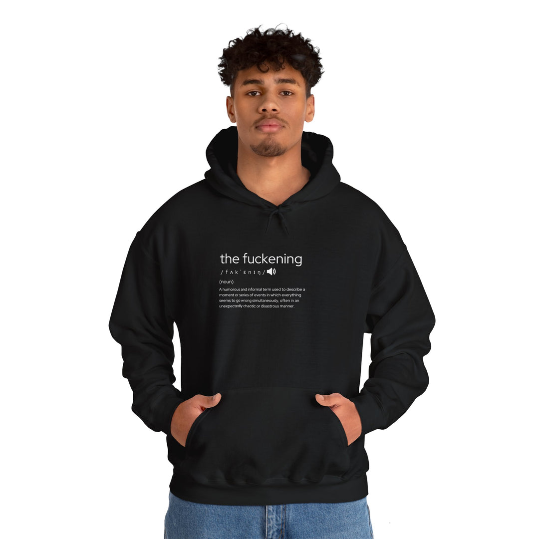 The Fuckening Unisex Heavy Blend™ Hooded Sweatshirt, Funny Quote Hoodie, Trendy Casual Wear, Great for Gifting, Perfect for All Occasions