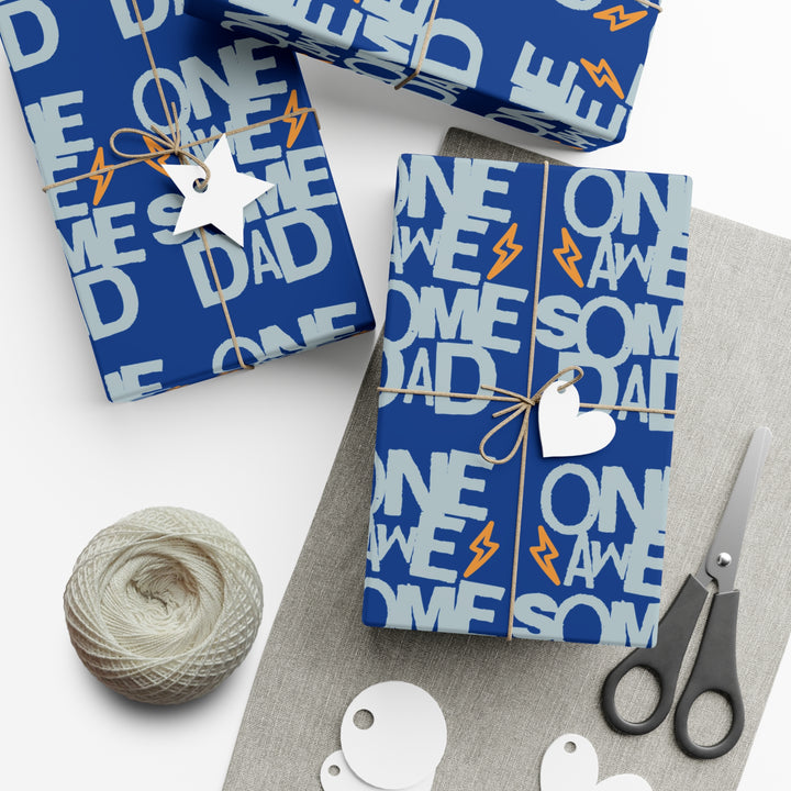 Father's Day Gift Wrap Paper - Fun and Stylish Wrapping for Dads