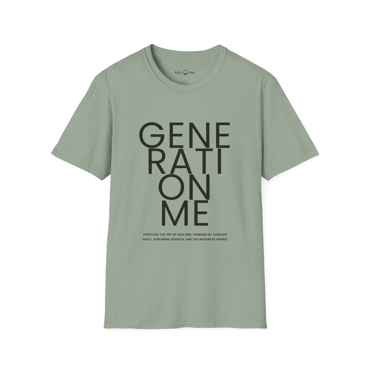 Unisex Softstyle T-Shirt - Generation Me Statement Tee - Inspirational Apparel for Comfort and Style - Perfect for Earth Day, Birthdays