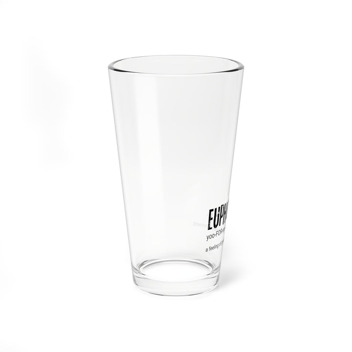 Euphoria Mixing Glass, 16oz - Perfect for Cocktails, Parties, Home Bars, Gifts for Mixologists, Celebrations