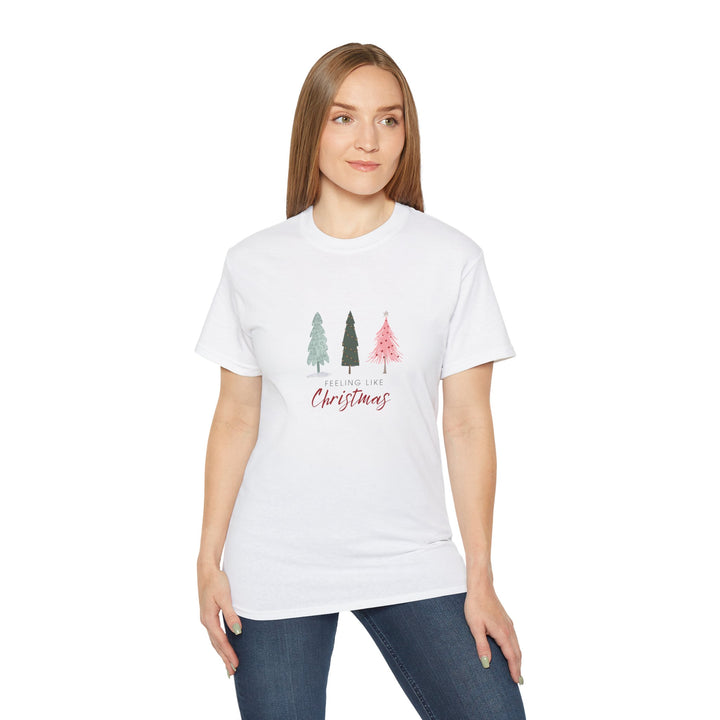 Feeling Like Christmas Unisex Cotton Tee