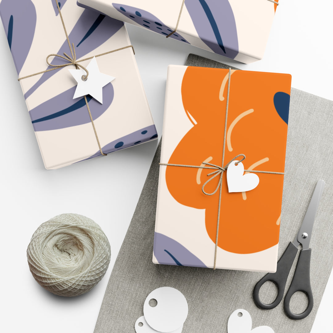 Floral Gift Wrap Papers | Vibrant Floral Pattern for All Occasions