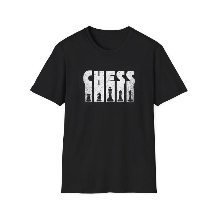 Chess Lovers Unisex Softstyle T-Shirt - Perfect Gift for Players, Game Night Wear, Casual Style, Chess Themed Gift, Gamer Apparel