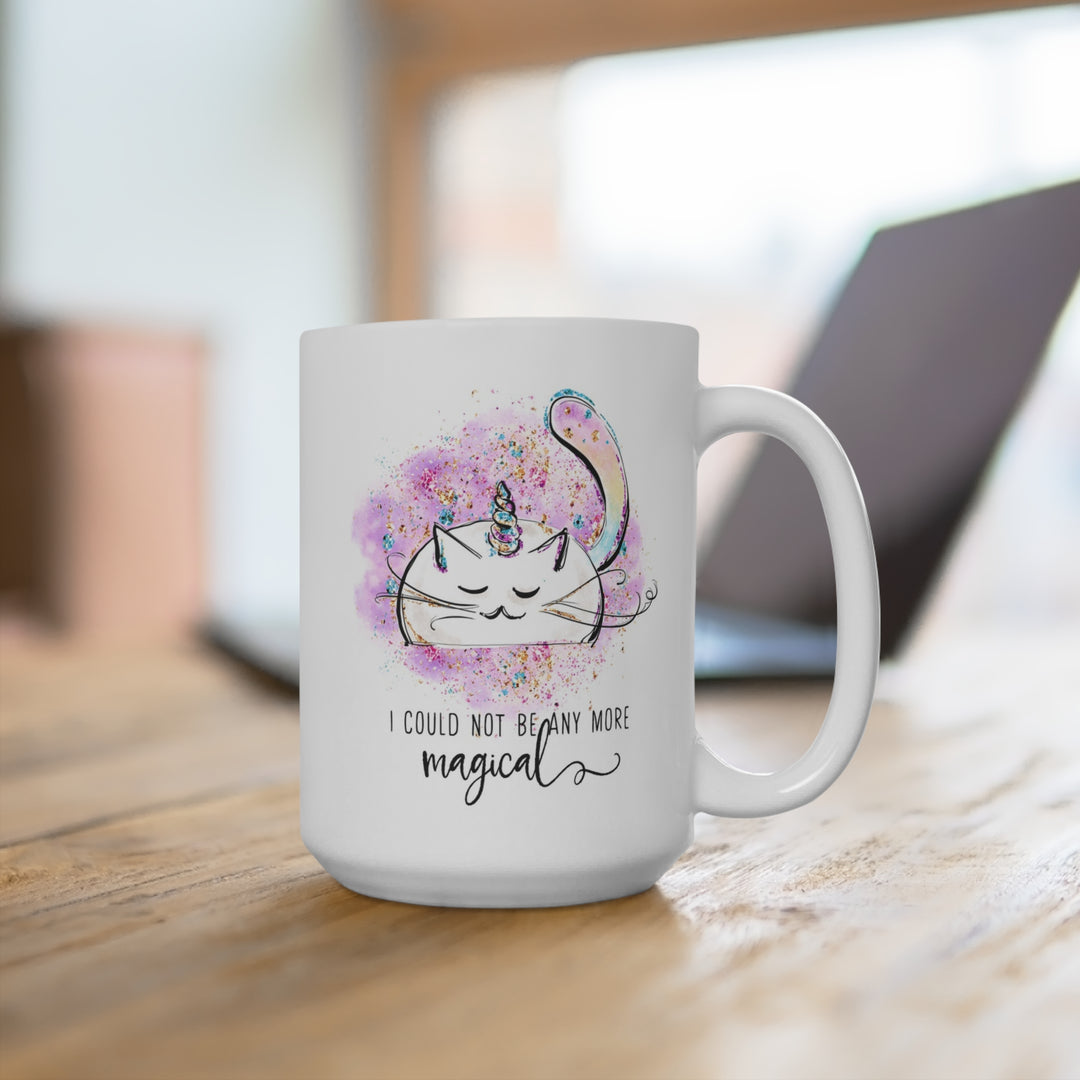 Magical Caticorn Mug 15oz - Perfect for Coffee or Tea Lovers