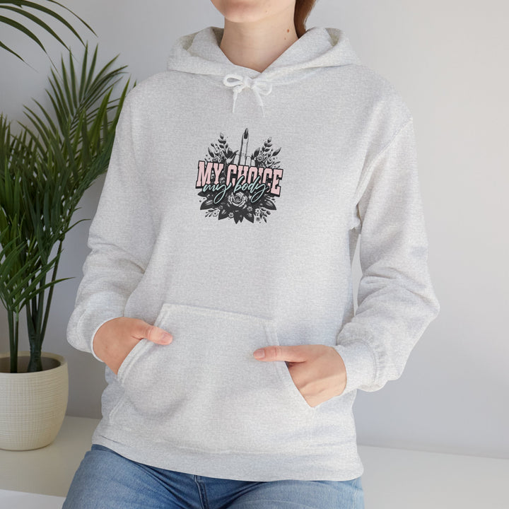 My Choice Unisex Heavy Blend Hoodie - Cozy Sweatshirt for Self-Expression - Comfortable and Stylish Apparel for All Genders