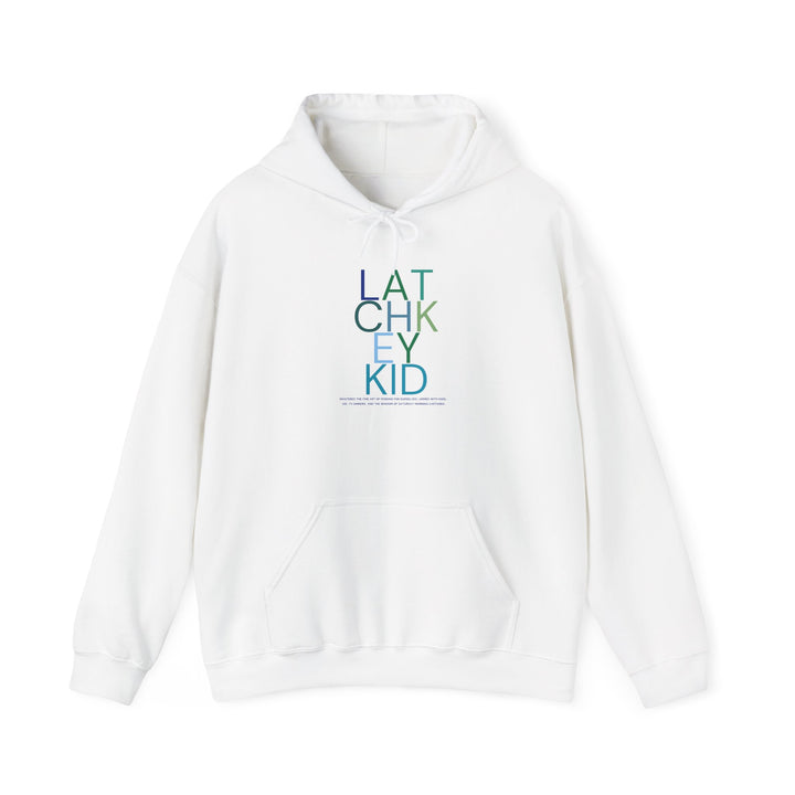 Latchkey Kid Hoodie | Unisex Heavy Blend™ Pullover Sweatshirt for Comfort and Style - Generation X Achievements with a Funny 80s Vibe