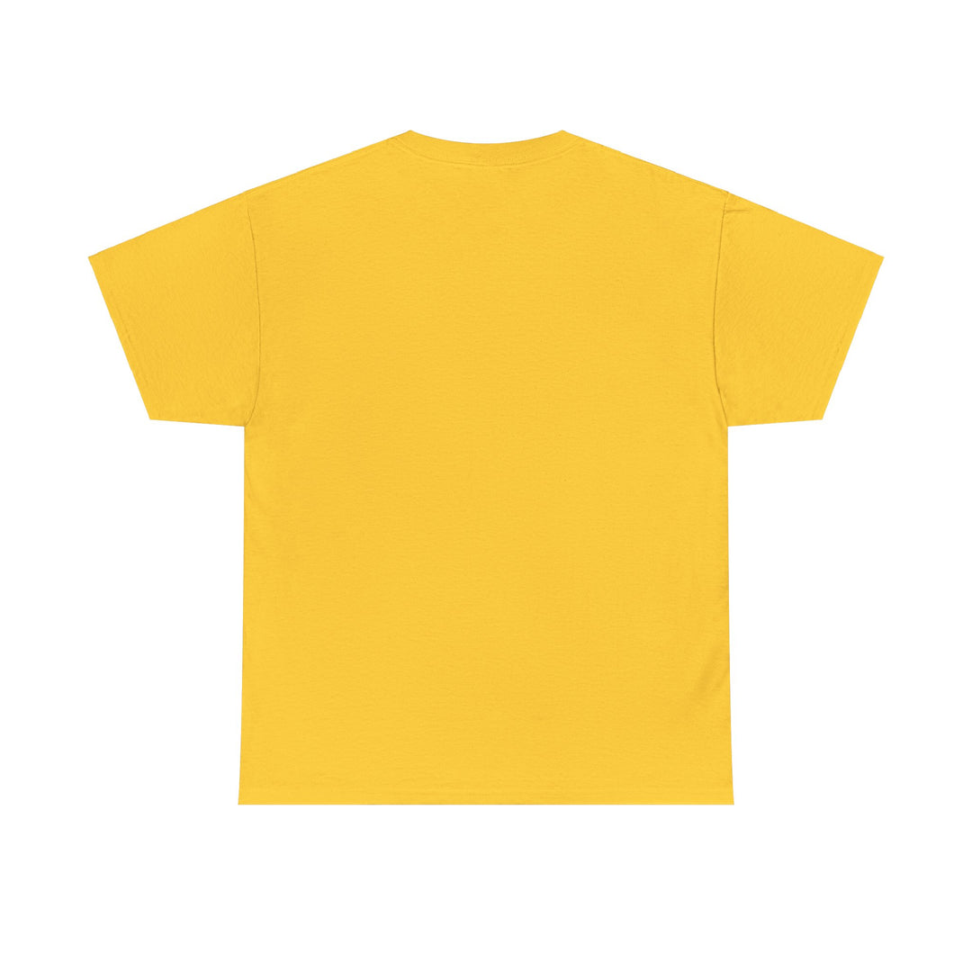 Corn Wagon Unisex Heavy Cotton Tee - Humorous Yellow Graphic T-Shirt for Fun-Loving Personalities