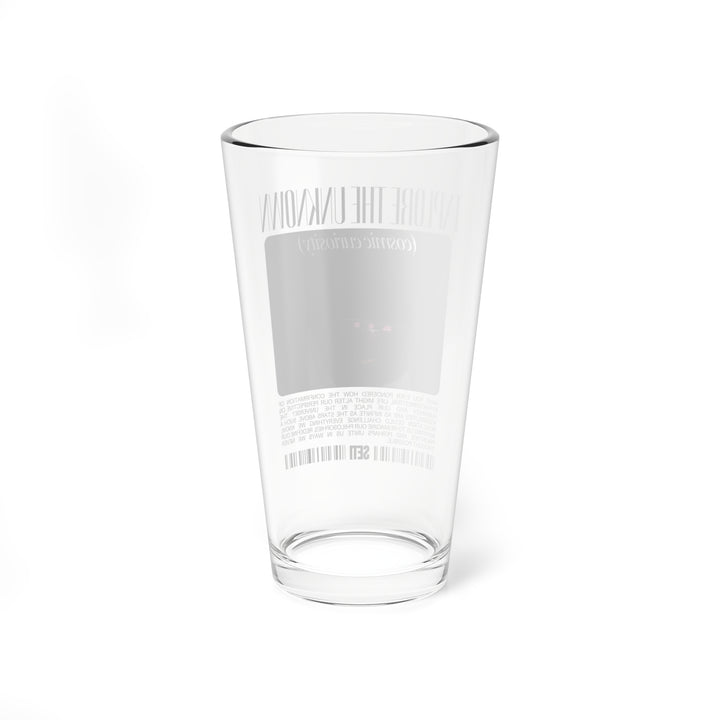 Glass Tumbler - Contemplation of Extraterrestrial Life Design