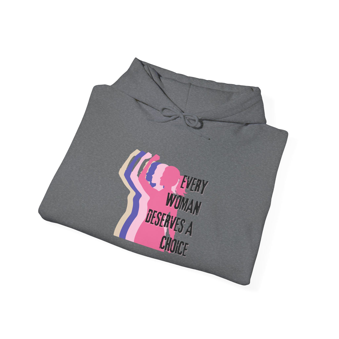 Empowerment Hoodie | Unisex Heavy Blend Sweatshirt with Feminist Quote, Casual Wear, Gift for Her, Everyday Comfort, Activism Apparel