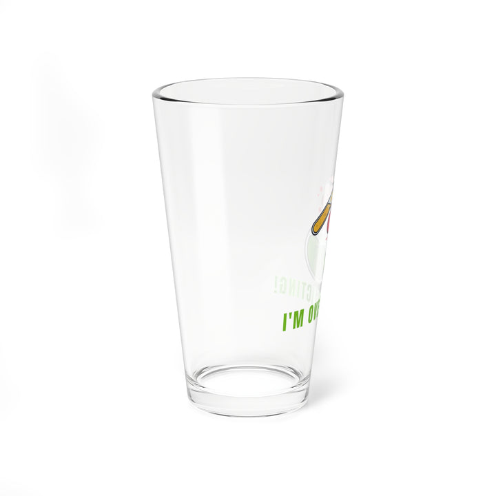 Funny Science Mixing Glass 16oz, Lab-Themed Drinkware, Great for Chemists, Gift for Science Lovers, Unique Party Glass, Funny Glassware