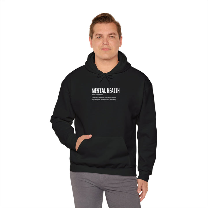 Mental Health Awareness Hoodie, Cozy Unisex Sweatshirt, Comfort for Mental Wellness, Gifts for Friends, Self-Care Apparel