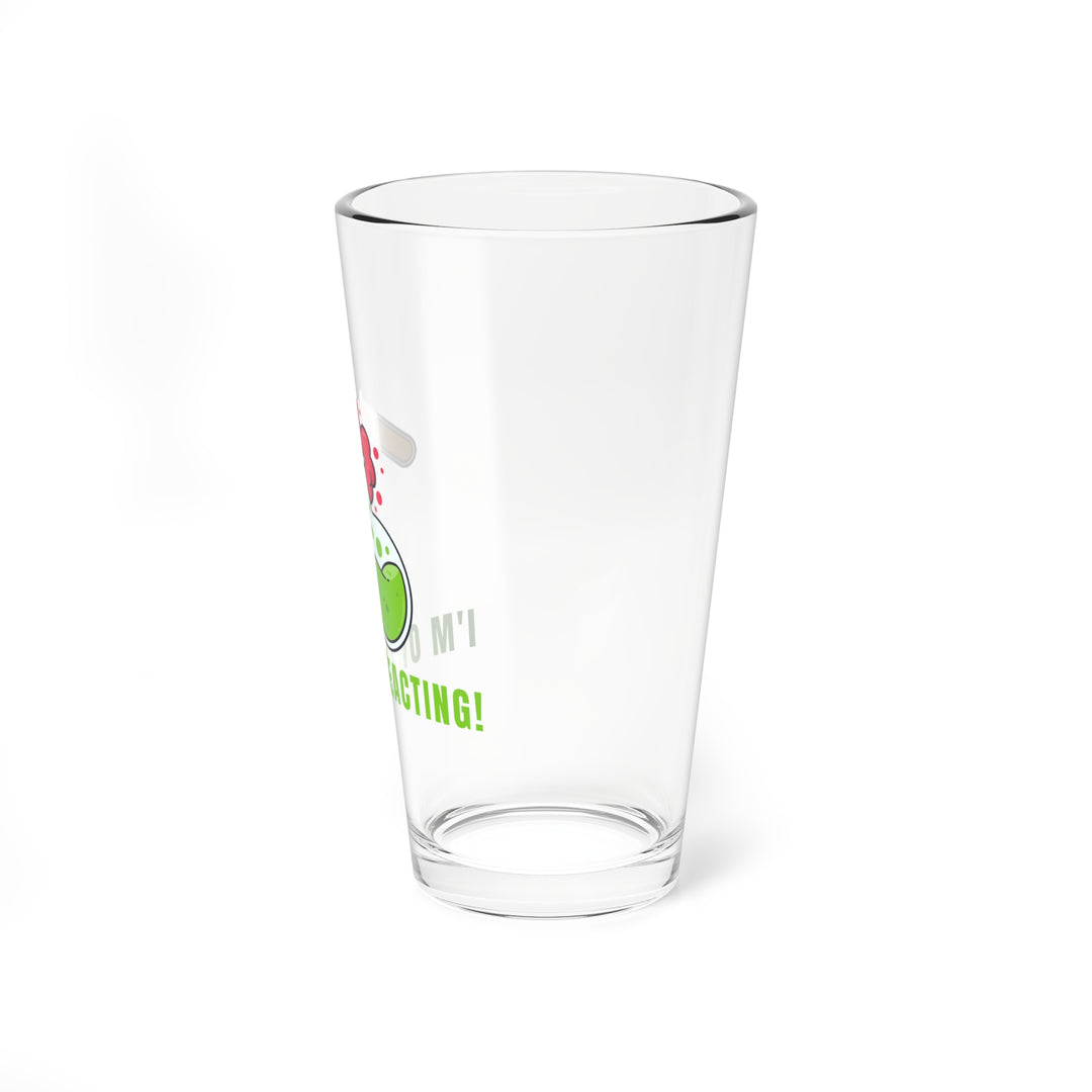 Funny Science Mixing Glass 16oz, Lab-Themed Drinkware, Great for Chemists, Gift for Science Lovers, Unique Party Glass, Funny Glassware