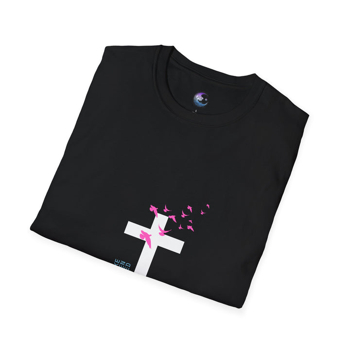 Unisex Softstyle T-Shirt with Inspirational Design - Perfect for Everyday Wear - Comfortable and Sustainable Fashion for Religious Events