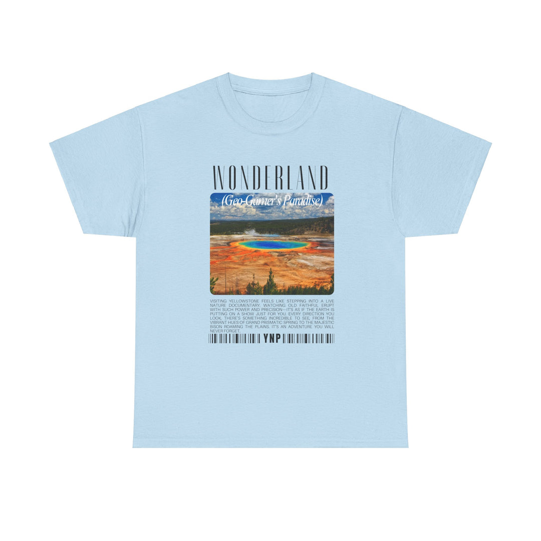 Old Faithful Geysers Yellowstone Tee - Wonderland Graphic Tee - Nature Inspired Unisex T-Shirt for Casual Wear and Outdoor Adventures