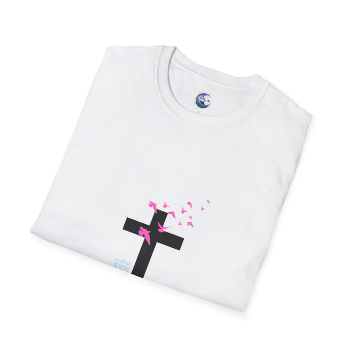 Unisex Softstyle T-Shirt with Inspirational Design - Perfect for Everyday Wear - Comfortable and Sustainable Fashion for Religious Events