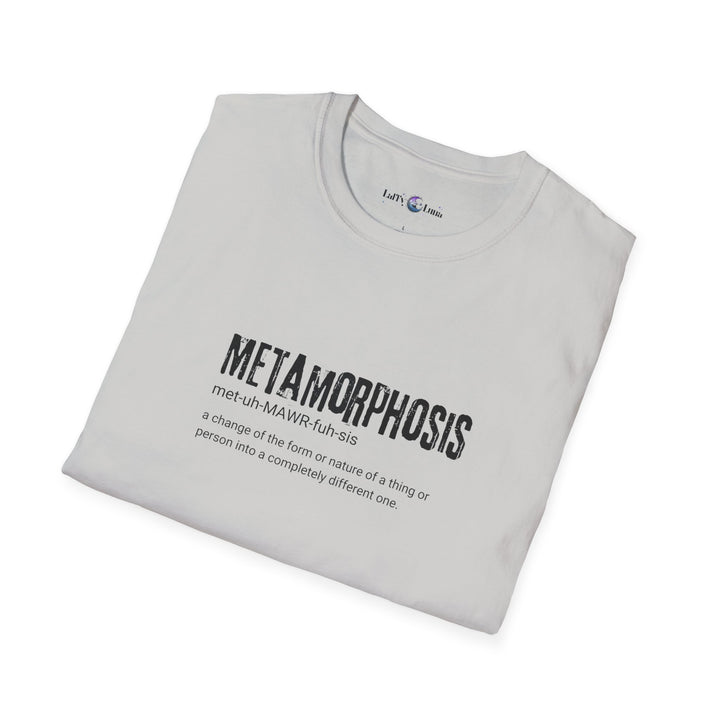 Metamorphosis Unisex T-Shirt  Inspirational Change Tee, Motivational Gift, Casual Wear, Self Improvement Shirt, Unique Graphic Tee