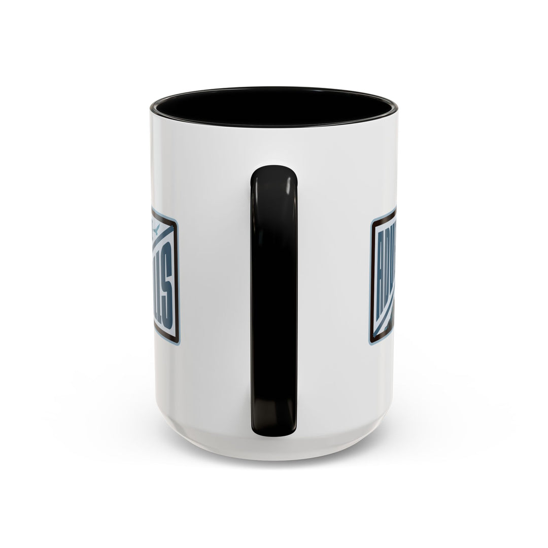 Adventure Calls Accent Coffee Mug | Perfect Gift for Adventure Seekers, Travel Lovers, Coffee Enthusiasts, Campers, Outdoor Gifts