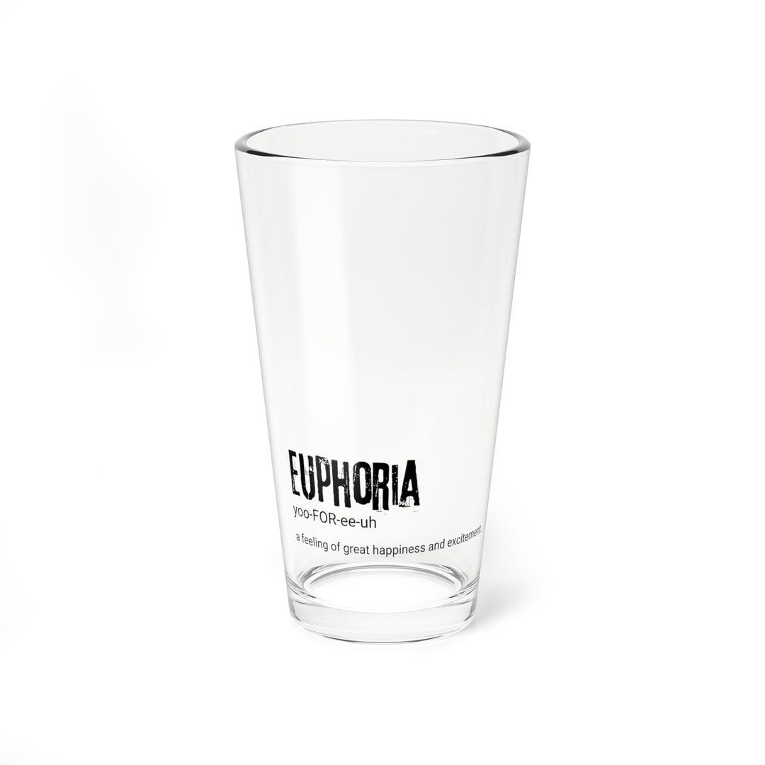 Euphoria Mixing Glass, 16oz - Perfect for Cocktails, Parties, Home Bars, Gifts for Mixologists, Celebrations