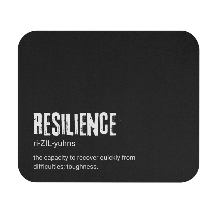 Inspiration Mouse Pad - Resilience Quote Design, Motivational Desk Accessory for Home Office, Gift for Students, Coaches, and Entrepreneurs