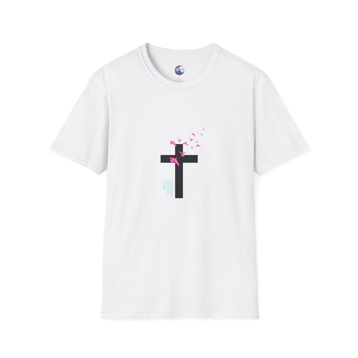 Unisex Softstyle T-Shirt with Inspirational Design - Perfect for Everyday Wear - Comfortable and Sustainable Fashion for Religious Events