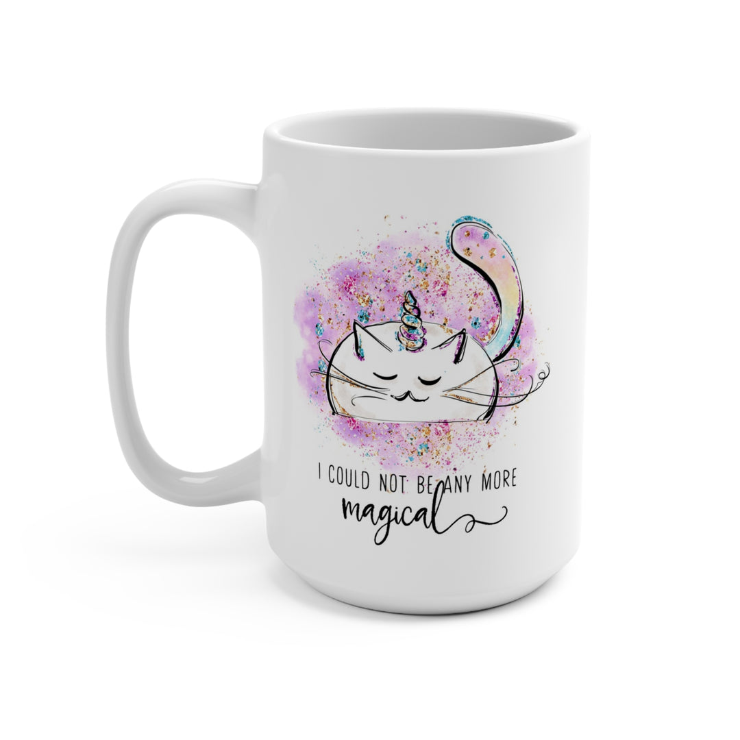 Magical Caticorn Mug 15oz - Perfect for Coffee or Tea Lovers