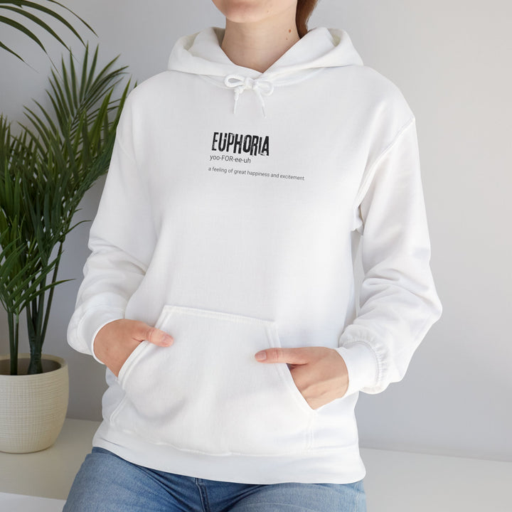 Euphoria Unisex Heavy Blend Hoodie | Cozy Unisex Sweatshirt for Relaxation, Perfect Gift for Birthdays, Casual Wear, Self-Care, Chill Days