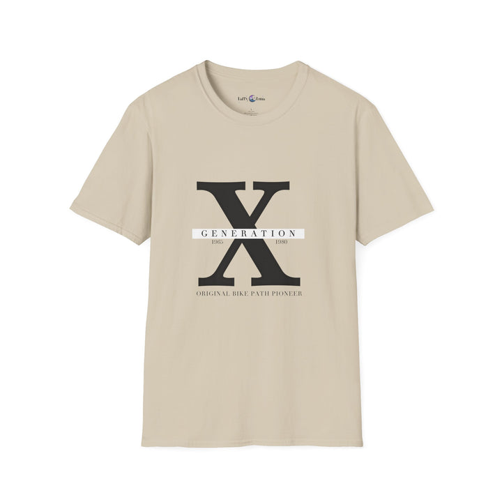 Generation X Inspired Design - Nostalgic Graphic Tee Unisex Softstyle T-Shirt