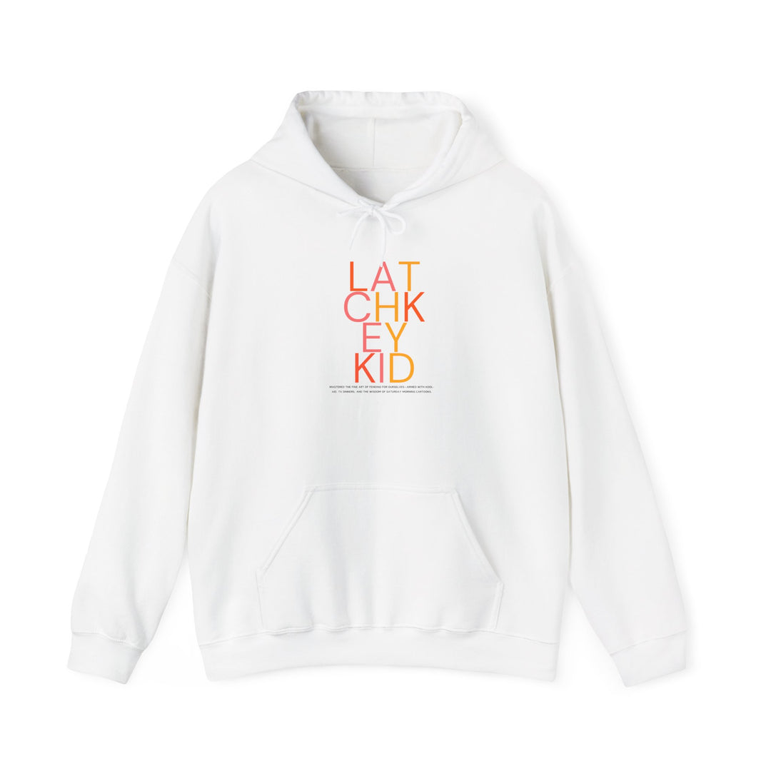 Latchkey Kid Hoodie | Unisex Heavy Blend™ Pullover Sweatshirt for Comfort and Style